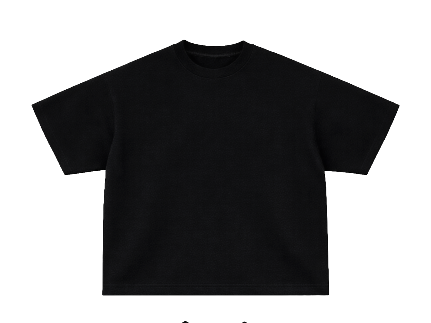 Tee Oversize — Negro